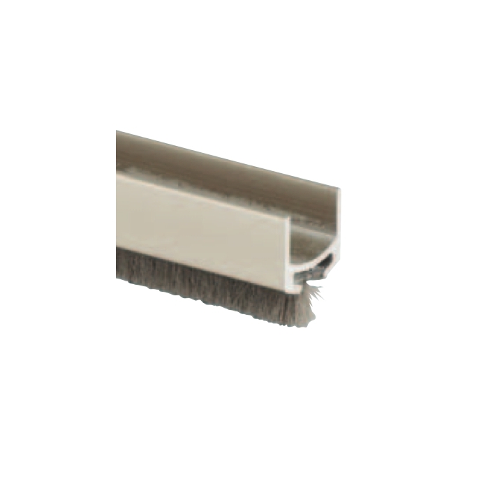 Dust protection profile, central brush