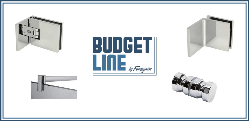 BudgetLine - Ferrements pour portes de douche - Une technologie �prouv�e � un prix attractif