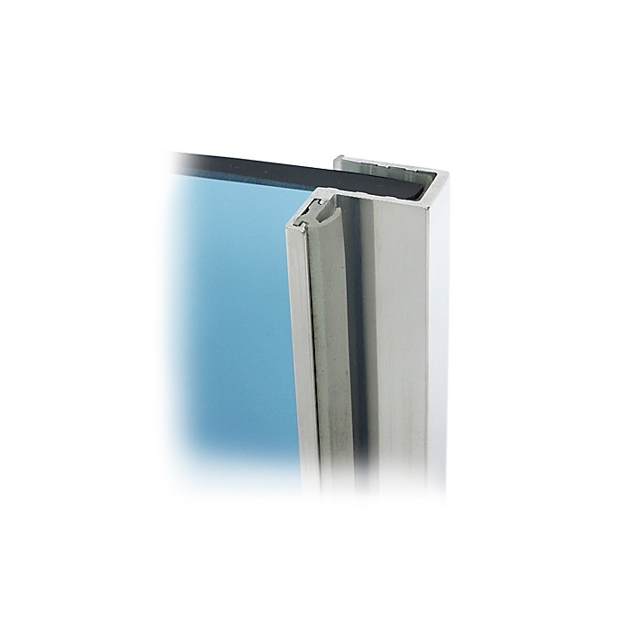 Profil d'étanchéité en caoutchouc pour bandes d'aluminium 27x11mm