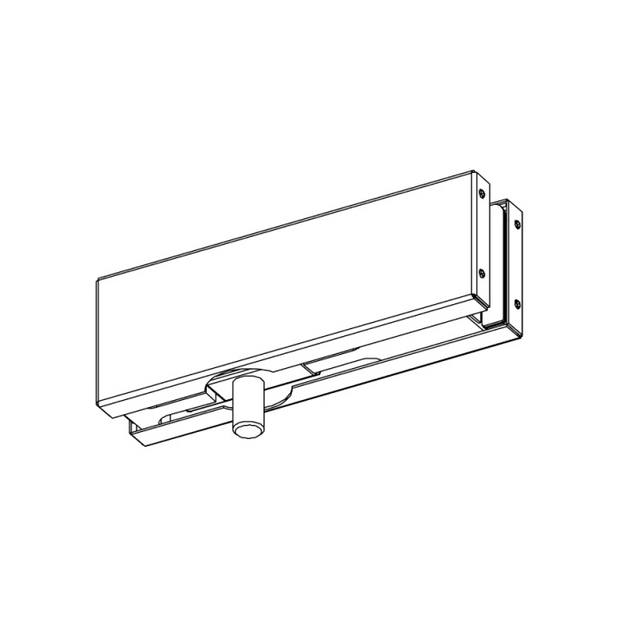 Pice d'angle de raccordement VERTO VT 100E25 avec axe rond