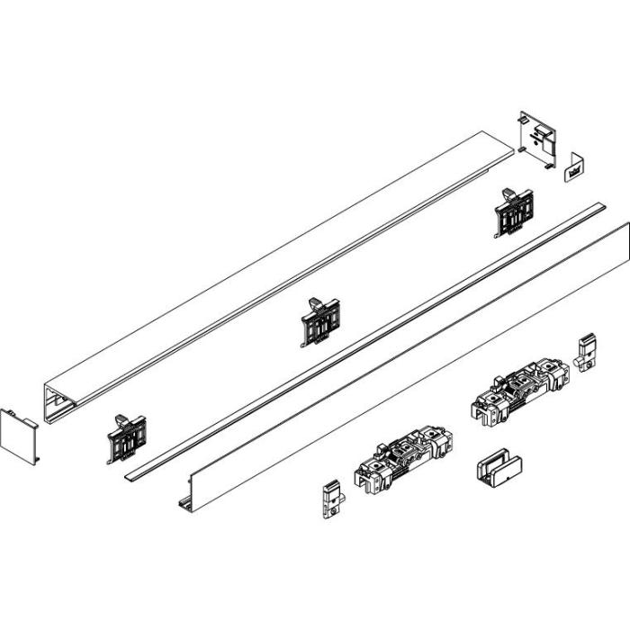 MUTO Comfort L 80 Schiebetrset, Flgeltrbreite 1100 mm