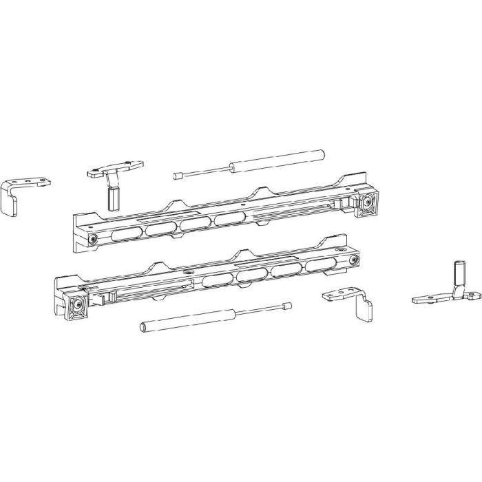 2 x Soft-Stop pour 1 porte coulissante Fluido+ 110