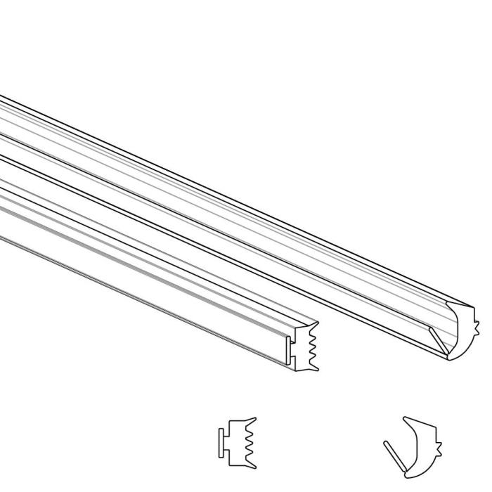 Gaskets for fixed glass Fluido+ 70, 110 and 150