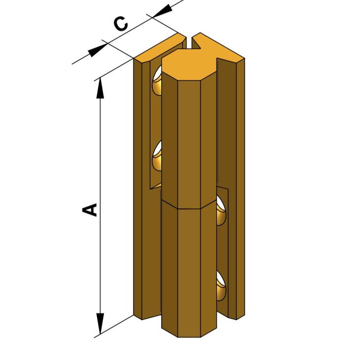 Paumelle Universal 6 Kant GM