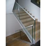 Base shoes for glass railing system