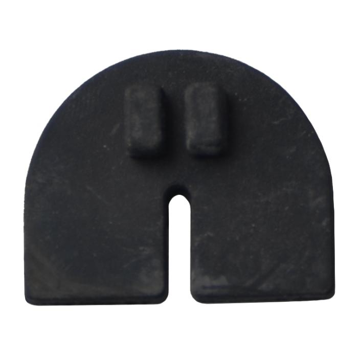Rubber inlay for glass clamp model F0