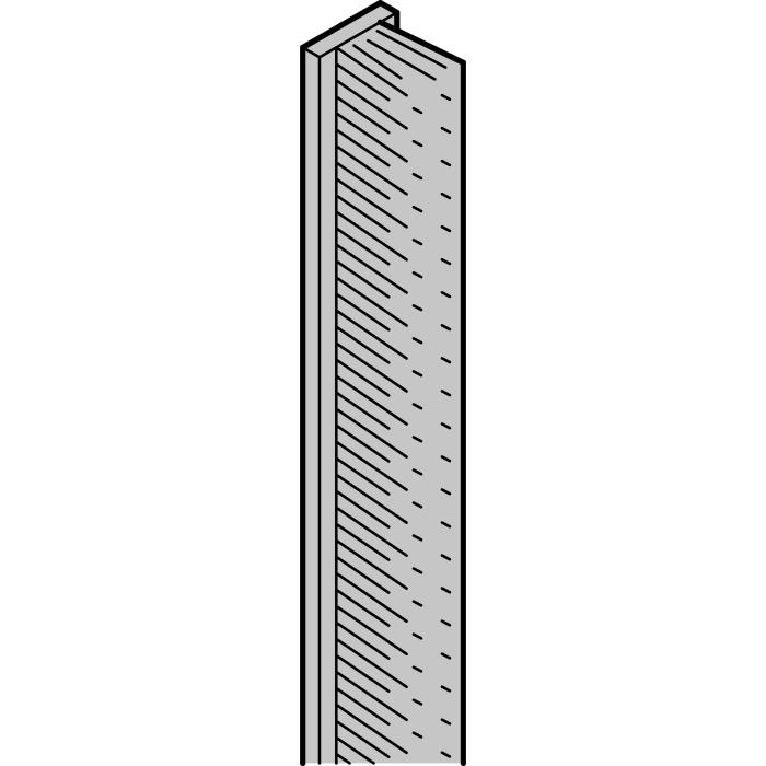 Atrivant 80, Bürstenleiste mit U-Profil, Bürstenlänge 14 mm