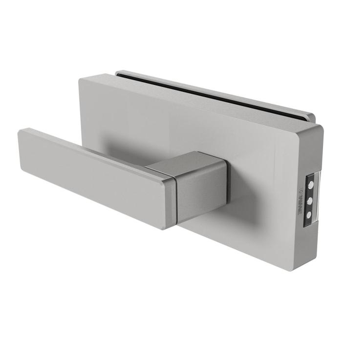 MWE lock Akzent EVO WC unlockable, with magnetic latch and lever handle on both sides