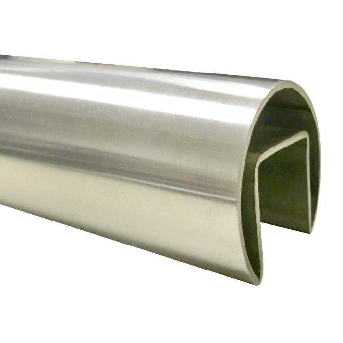 Glass channel tube